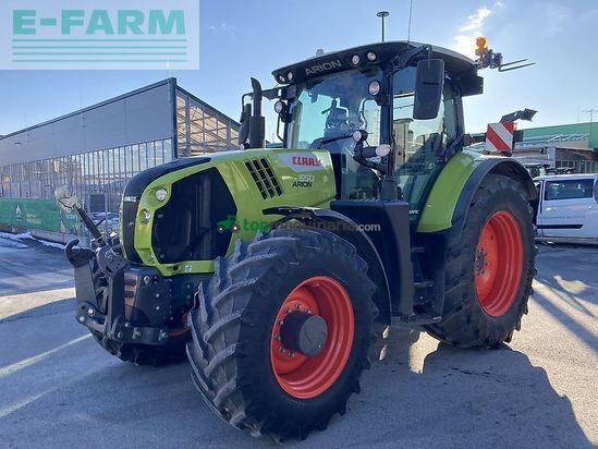 Tractor agrícola - Claas - arion 650 cmatic cebis