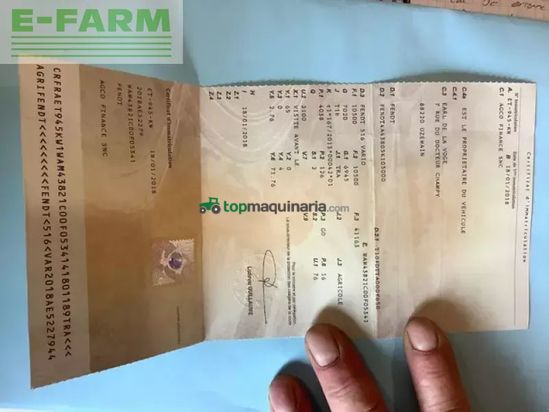 Tractor agrícola - Fendt - 516 profi