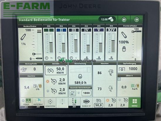 Tractor agrícola - John Deere - traktor 8r410