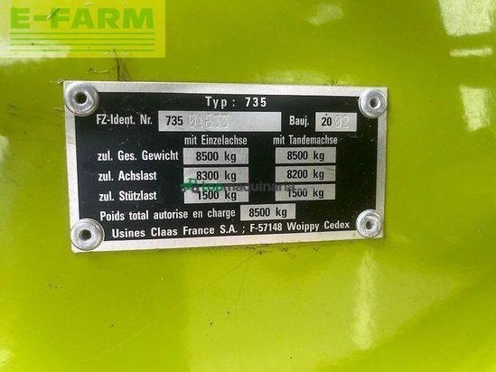 Empacadora gigant - Claas - quadrant 2200 rc tandem