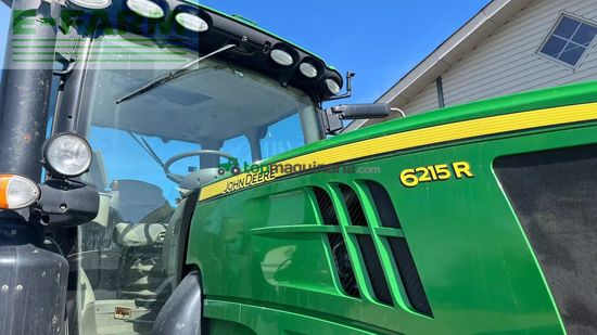 Tractor agrícola - John Deere - 6215r med frontlift og front pto på