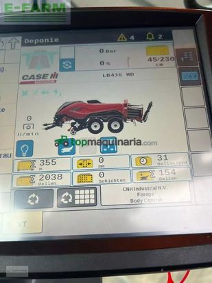 Empacadora gigant - Case IH - lb 436 hd rotor cutt