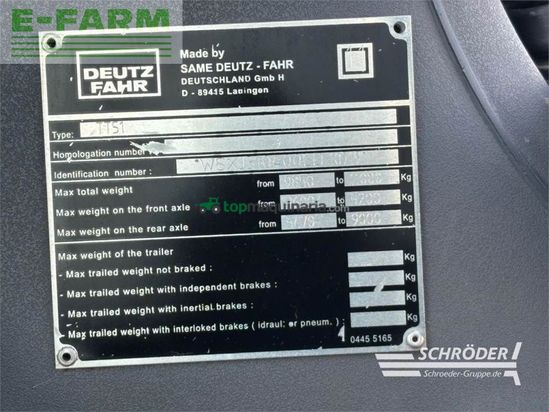Tractor agrícola - Deutz-Fahr - m 650