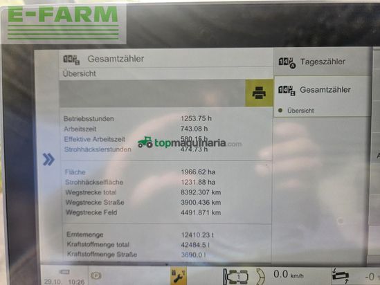 Cosechadora de Cereal - Claas - Lexion 7500