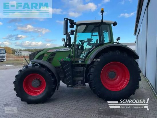 Tractor agrícola - Fendt - 724 vario s4 profi plus | rtk + vrc