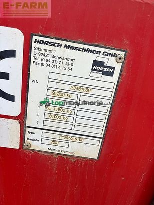 Sembradora - Horsch - pronto 6 dc