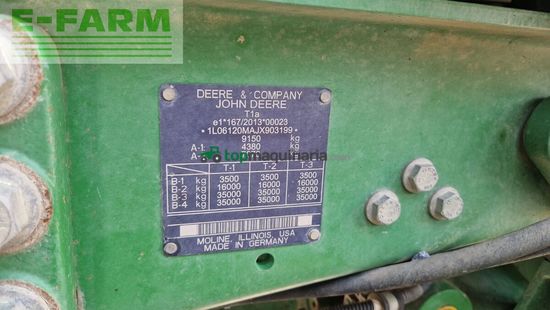 Tractor agrícola - John Deere - 6120m