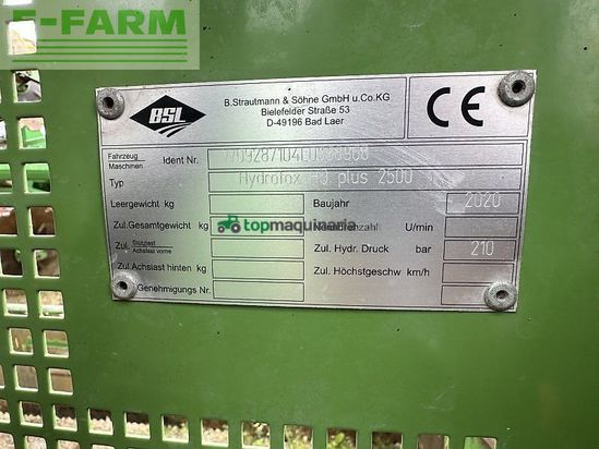 Esparcidor - Strautmann - hydrofox hq plus 2500