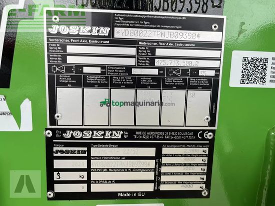 Volquet - Joskin - trans-ktp 22-50 hardox