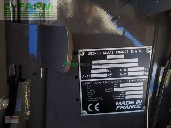 Empacadora gigant - Claas - rollant 520 rc