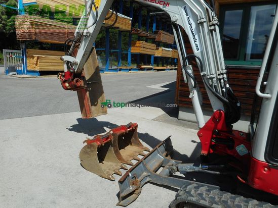 Excavadora - Takeuchi - tb 225 mit powertilt + 3 löffel ( 2.400 kg )