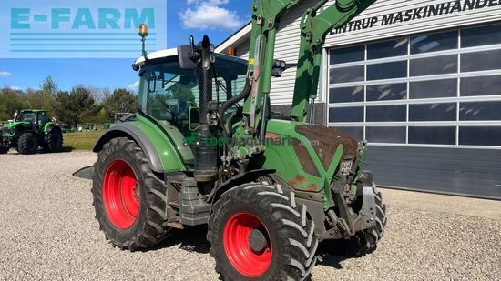 Tractor agrícola - Fendt - 313 vario med frontlift og frontlæsser