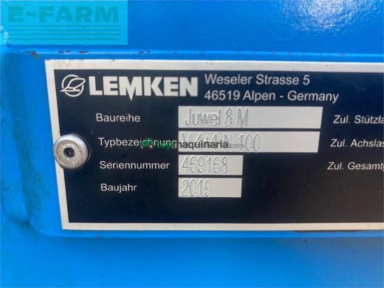 Arado - Lemken - juwel 8mv 5 schaar