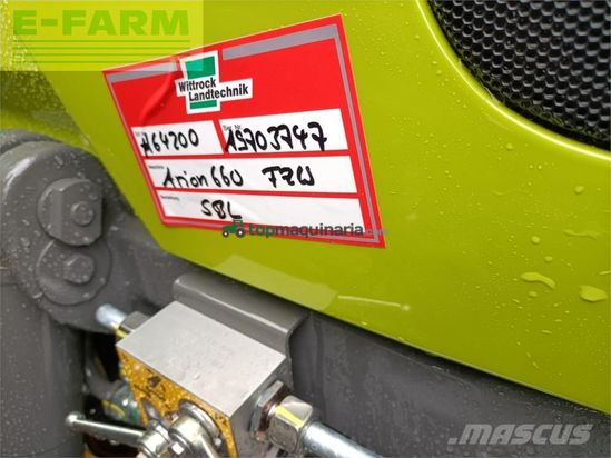 Tractor agrícola - Claas - arion 660 cis+