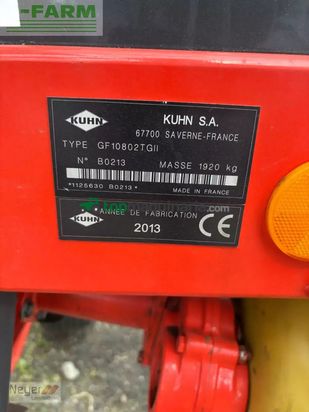 Henificador - Kuhn - gf 10802t