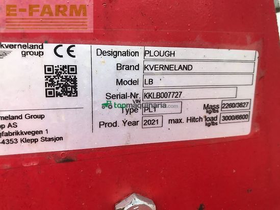 Arado - Kverneland - lb 5 schaar met vss cappon
