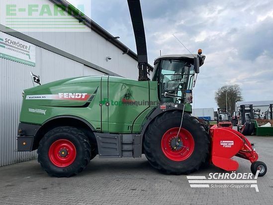 Cosechadora de Cereal - Fendt - katana 85 + kemper 390plus + kemper 3002