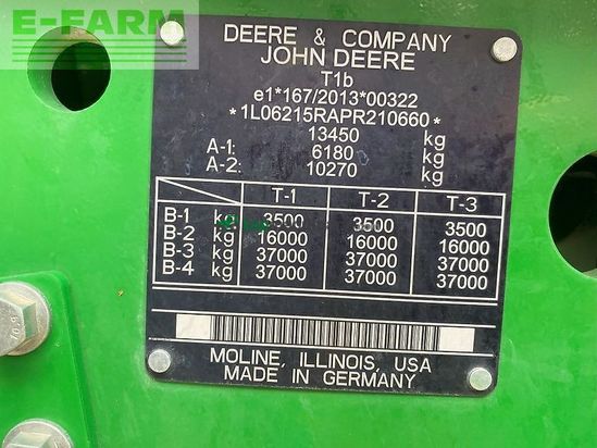 Tractor agrícola - John Deere - 6r215