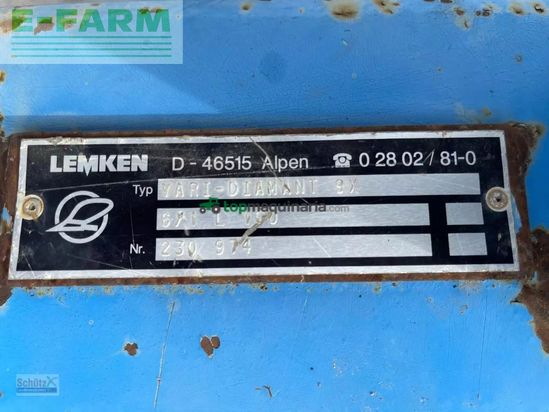 Arado - Lemken - vari diamant 9x 6/7l100 7-schar mit packerarm