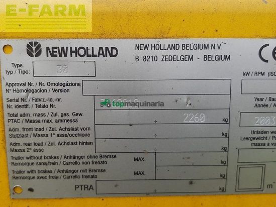 Cabezal - New Holland - schneidwerk 9,10 m