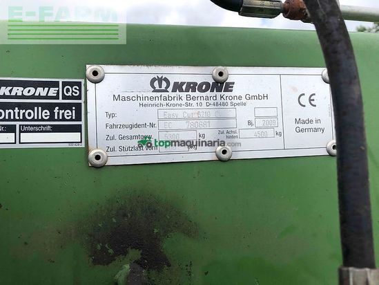 Cortacésped manual - Krone - easy cut 6210 cv