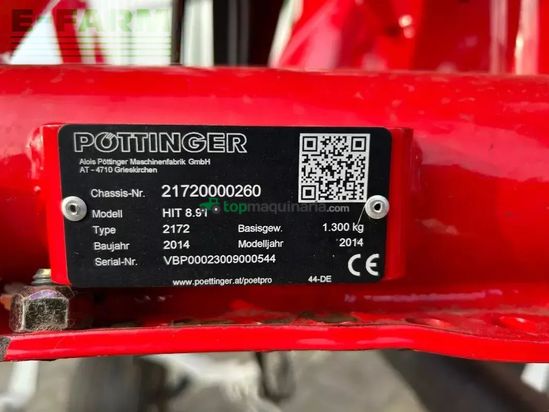 Henificador - Pöttinger - hit 8.91