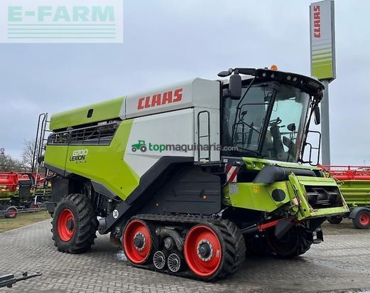 Cosechadora de Cereal - Claas - lexion 8700 terra trac