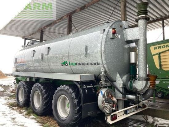 Remolqu agrícola - Bergmann - htw 65 + stapel gülleaufbau vt 27