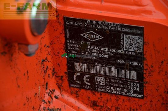 Cultivador - Kuhn - cultimer l 5000