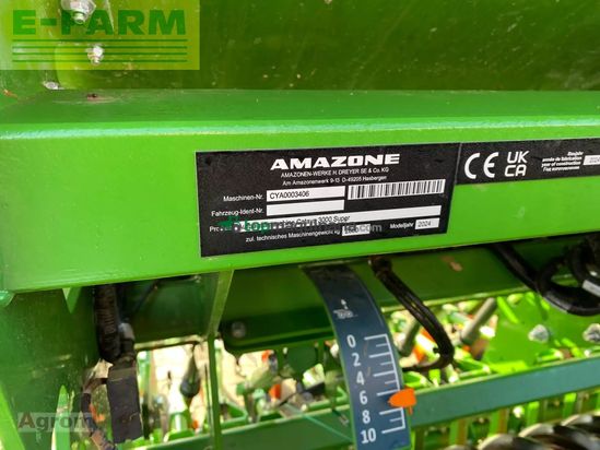 Combinado de siembra - Amazone - ke 3002-190/cataya 3000 super isobus