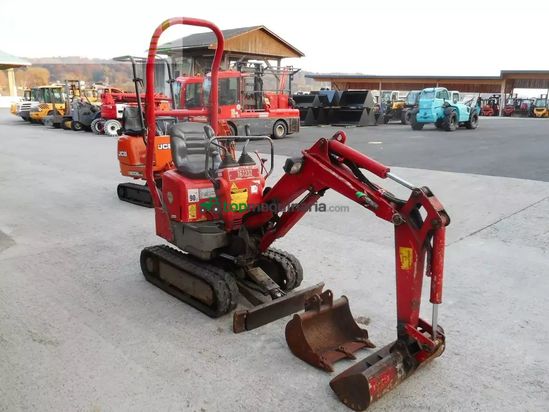 Excavadora - Yanmar - sv08 ( 1.035kg ) verstellfahrwerk + 2 löffel