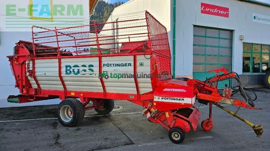 Cinta transportadora de forraje - Pöttinger - ernteboss ii