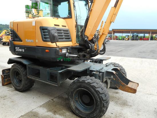 Excavadora - Hyundai - robex 55 w-9 ( 5.560kg ) powertilt + straßenzula