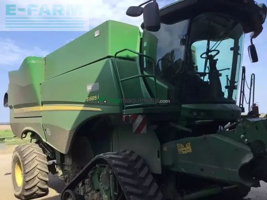 Cosechadora de Cereal - John Deere - s685i my16 prod 20