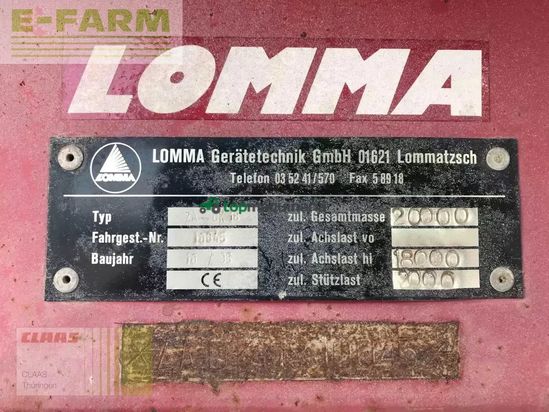 Remolqu agrícola - Lomma - za-dk 18