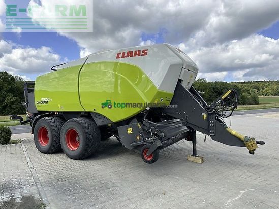 Empacadora gigant - Claas - quadrant 5200 fc tandem