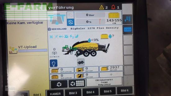 Empacadora gigant - New Holland - bb 1270 plus density shortcut