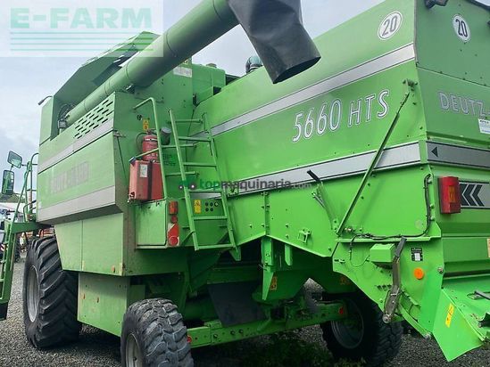 Cosechadora de Cereal - Deutz-Fahr - topliner 5660 hts