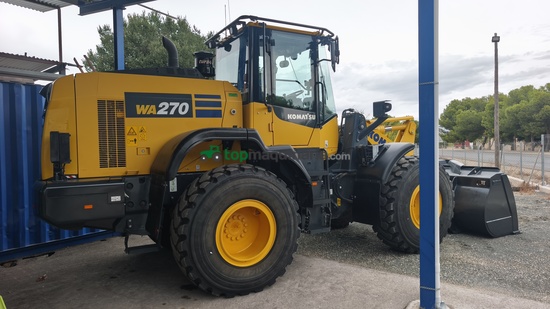 Pala cargadora Komatsu WA270-8