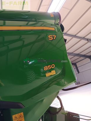 Cosechadora de Cereal - John Deere - S7 850