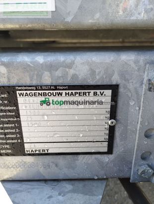 Remolqu agrícola -  - hängercobalt hb-1 2800 x 1600