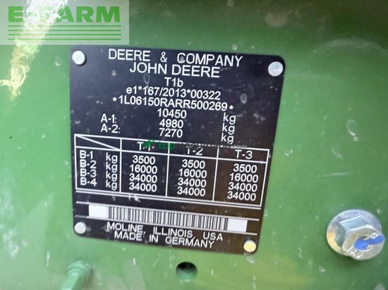 Tractor agrícola - John Deere - 6r150 cp50