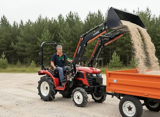 Tractor agrícola NUEVO. Motor Mitsubishi DIESEL 30 CV 4 CILINDROS 4WD
