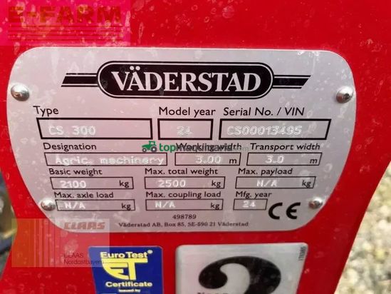 Cultivador - Väderstad - cultus cs 300