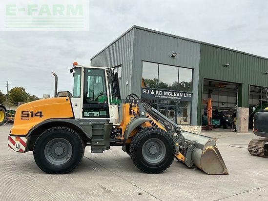 Minicargadora - Liebherr - 514 stereo wheeled loading shovel (st23960)