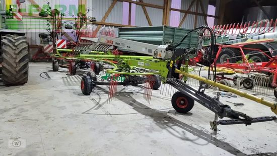 Rastrillo - Claas - liner 750 twin