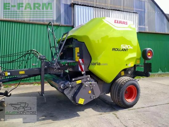 Empacadora gigant - Claas - rollant 520 rc