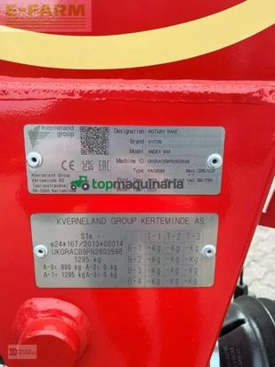 Rastrillo - Vicon - vicon mittelschwader andex 844