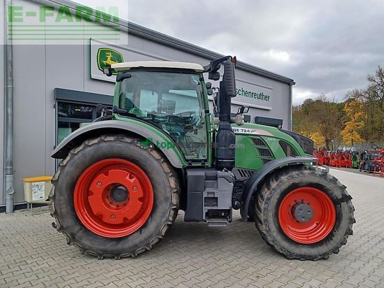 Tractor agrícola - Fendt - 724 vario profi plus mit gps