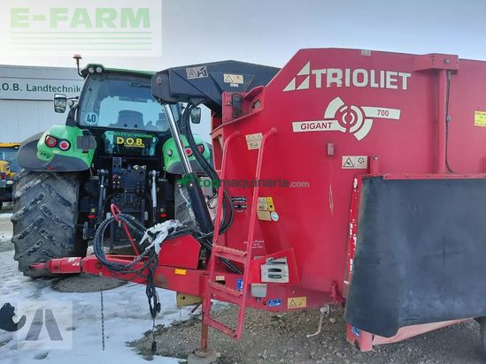 Remolqu esparcidor - Trioliet - gigant 700